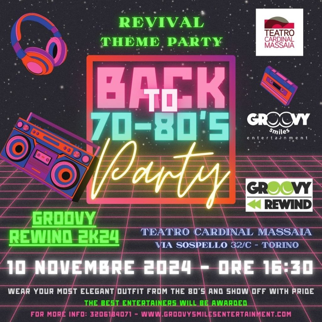 Groovy Rewind 2k24: Back to 70-80’s Party!